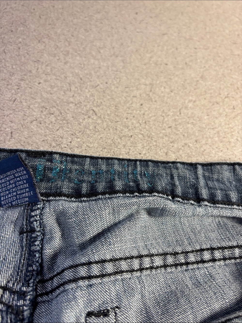 Women’s Blue IDentity Light Blue Jeans size 20W - Picture 5 of 7